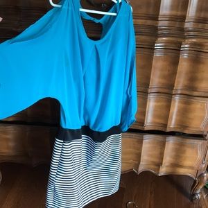 Sally Miller Couture blue Dress